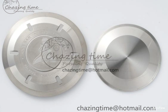 MIROTIME 0423 Pilot Chrono SS AZF 1:1 Best Edition Blue Dial on Brown Leather Strap A TimelessDesign 7060